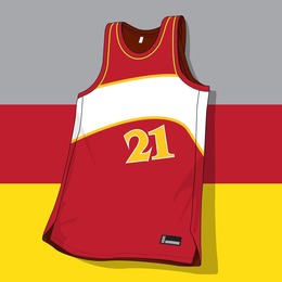 Basketball team uniform